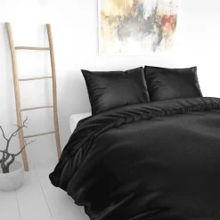 Beauty Skin Care Black glanssatijn