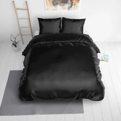 Beauty Skin Care Black glanssatijn