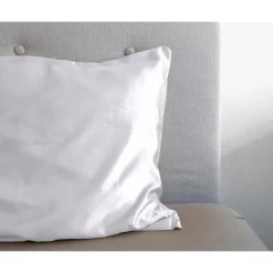 Beauty Skin Care Kussensloop Wit Glanssatijn