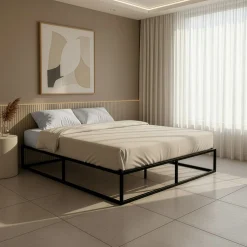 Bedframe Metaal Zwart - Direct Leverbaar!