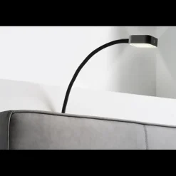 Bedlamp Straight Zwart (2 st.) incl. USB + Trafo + verdeler