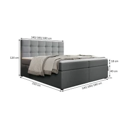 Boxspring Glory met Opbergruimte - Extra Opslagruimte!