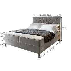 Boxspring Sunny met Opbergruimte