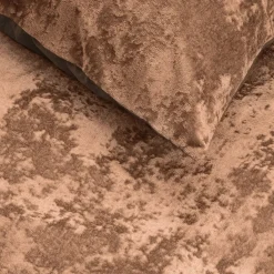 Crushed Velvet Katoen Wood Bruin