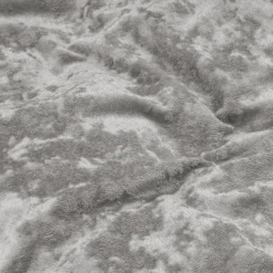 Crushed Velvet Metallic Silver