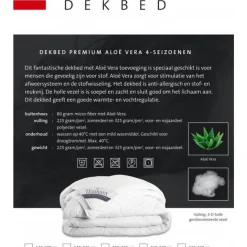 Diamant Premium Aloe Vera 4- Seizoenen Dekbed