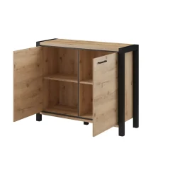 Dressoir Akven - 2-deurs - Wotan Eiken