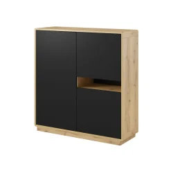 Dressoir Asmund - 3-deurs verhoogd - Wotan Eiken