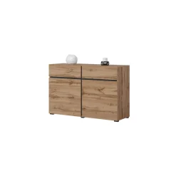 Dressoir Crotone - 2-deurs incl. 2 lades - Wotan Eiken