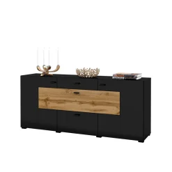 Dressoir Koblenz - Wotan Eiken / Zwart