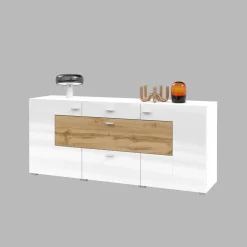 Dressoir Koblenz - Wotan Eiken / Wit
