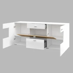 Dressoir Koblenz - Wotan Eiken / Wit