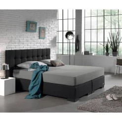 Dubbel Jersey Matras Hoeslaken Grijs 220 gr