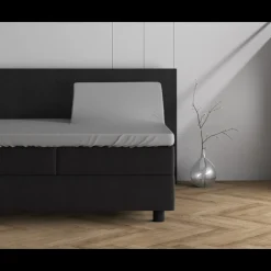 Dubbel Jersey Splittopper Hoeslaken - Grijs 220 gr