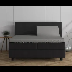 Dubbel Jersey Splittopper Hoeslaken - Grijs 220 gr