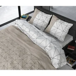 FL Gino Taupe - flanel