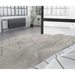 FL Gino Taupe - flanel