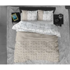 FL Gino Taupe - flanel