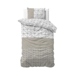 FL Gino Taupe - flanel