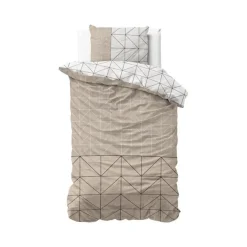 FL Gino Taupe - flanel