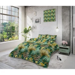 Golden Botanical Green