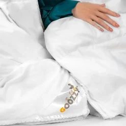 Goozzy 80% eendendonsvezels - 20% eendendons | 4-seizoenen - Dubbel Dekbed