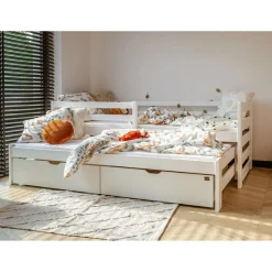 Halfhoogslaper met Lade Simon - Wit - Direct Leverbaar!