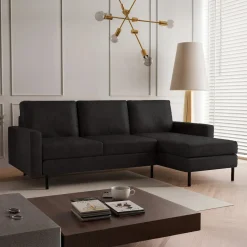 Hoekbank Hawaii - Suède Leder Look - Universeel - 3 zits - In 6 luxe kleuren!