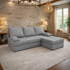 Hoekbank Rio - Slaapbank met opbergruimte - Zitcomfort Stevig