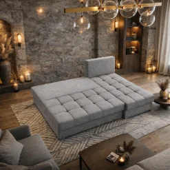 Hoekbank Rio - Slaapbank met opbergruimte - Zitcomfort Stevig