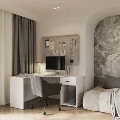 Hoekbureau Corsa - Wit