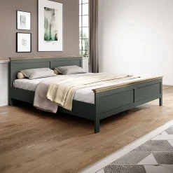 Houten Bed Elvas - Donkergroen - Bedframe