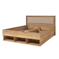 Houten Bed Imola - Wotan Eiken - Bedframe