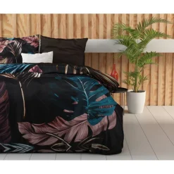 Isabella Black 100 % Katoen-satijn