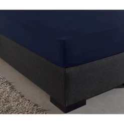 Jersey Matras Hoeslaken 135 gr Indigo Blue