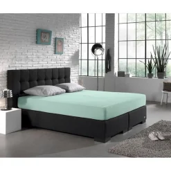 Jersey Matras Hoeslaken 135 gr Pastel Blue