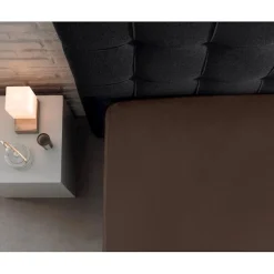 Jersey Matras Hoeslaken 135 gr Deep Taupe