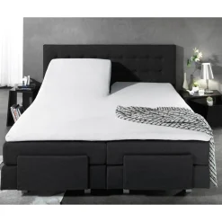 Jersey Splittopper Hoeslaken Wit