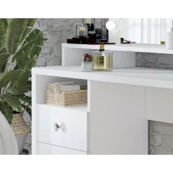 Kaptafel Diana - Wit incl. Verlichting