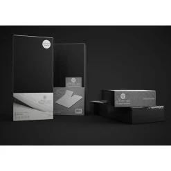 Katoen Splittopper Hoeslaken Zwart