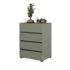 Ladekast Crotone - 4 lades - Groen