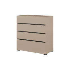 Ladekast Crotone - Taupe - 4 Lades