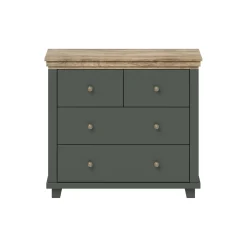 Ladekast Elvas - Donkergroen - 4 Lades