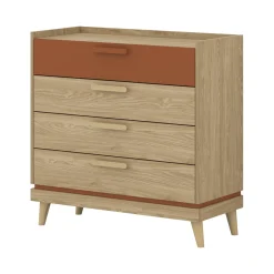 Ladekast Skagen - Eiken - 4 Lades