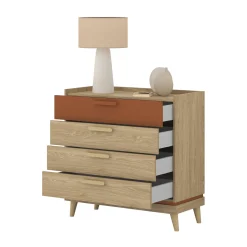 Ladekast Skagen - Eiken - 4 Lades