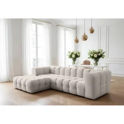 Loungebank Belfast – Linker of Rechter loungegedeelte – Ruime keuze in stoffen en kleuren