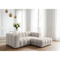 Loungebank Belfast Mini – Linker of Rechter loungegedeelte – Ruime keuze in stoffen en kleuren