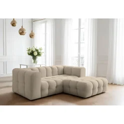 Loungebank Belfast Mini – Linker of Rechter loungegedeelte – Ruime keuze in stoffen en kleuren