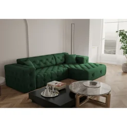 Loungebank Malibu – Linker of Rechter loungegedeelte – Ruime keuze in stoffen en kleuren