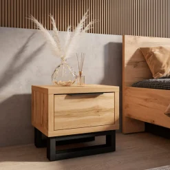 Nachtkastje Halmstad met Lade - Wotan Eiken